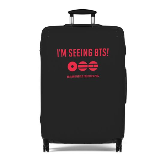 Discover BTS World Tour Arirang 2026-2027 Luggage Cover, BTS-Themed Suitcase Cover, Kpop Travel Accessories