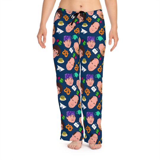 Discover The Office Pants | The Office Dunder Mifflin Women's Pyjama Pants Pj Bottom For Her Gift Cozy Comfy Michael Scott Dw Schrute Jim Halpert