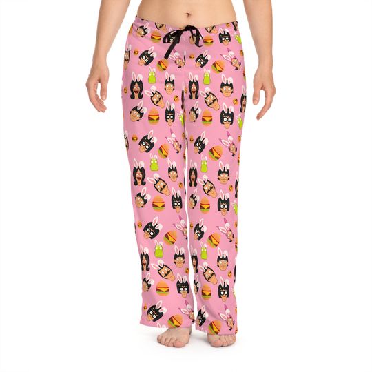 Discover Bob's Burgers Easter Pants | Linda Bob Louise Gene Tina Belcher Easter Women's Pyjama Pants Bottoms Pj Gift For Her Comfy Happy Easter Egg