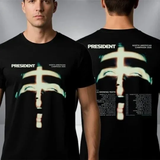 Discover President Band 2026 North American Tour T-Shirt