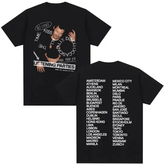 Discover Ha Style Kiss All The Time T-Shirt, Together 2026 Tour Vintage Tee (S-3XL)