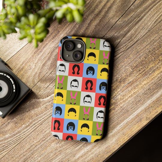 Discover Bob's Burgers Phone Case, Tina Louise Gene Linda Bob Belcher Phone Case