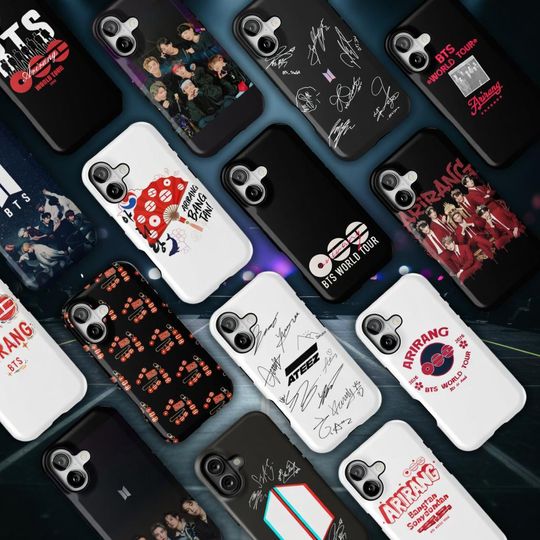 Discover Arirang Album Kpop Phone Case, World Tour 2026 Fan Art Cover
