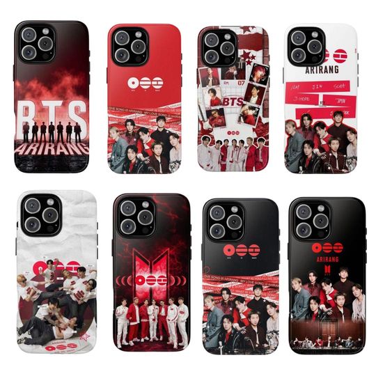 Discover BTS Arirang Phone Case, Kpop Album Cover Case for iPhone & Samsung, Cute Aesthetic Phone Case, Gift for BTS Fans