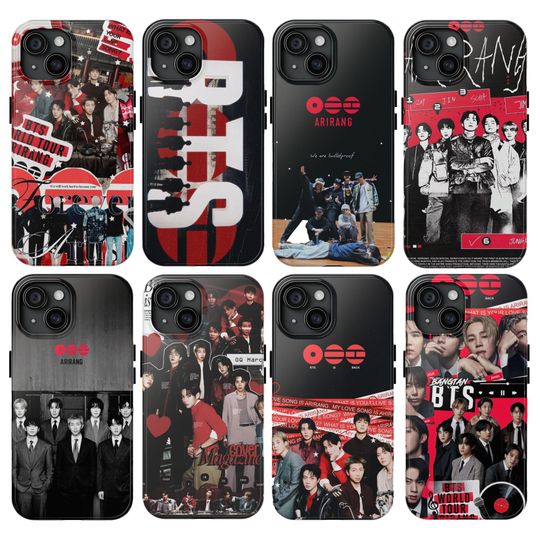 Discover Arirang Album Kpop Phone Case, BTS World Tour 2026 Fan Art Cover Gifts For iPhone 17 16 15 14 13 12 11 Pro Max, Samsung S25 S24 S23 S22