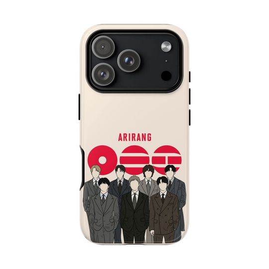 Discover Arirang Album Kpop Phone Case, World Tour 2026 Fan Art Cover, iPhone Samsung Galaxy