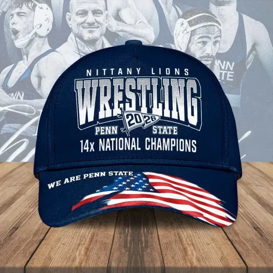 Discover Nittany Lions Wrestling 2026 National Champions Classic Cap –  17041