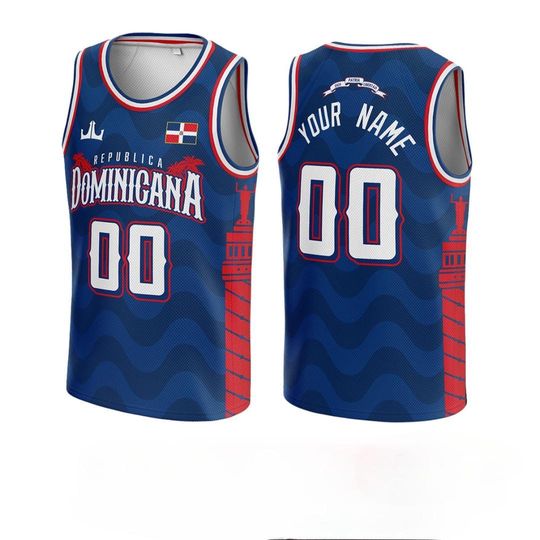 Discover Dominican Republic Custom Basketball Jersey, Personalized Name Number Dominicana Fan Jersey, Sports Fan Shirt Gift