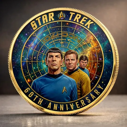 Discover Trek 60th Anniversary 2026 Commemorative Coin