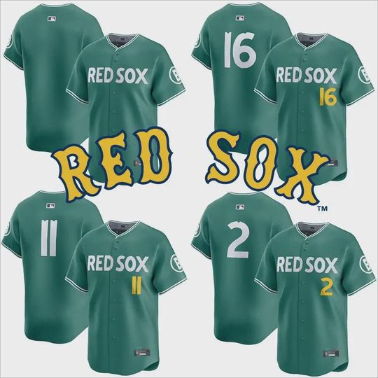 Red Sox Green Baseball Jersey, 2025 City Connect