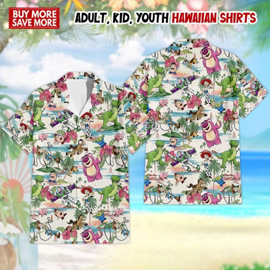 Discover Toy Story Hawaiian Shirt, Toy Story CharactersShirt, Disney Toy Story Hawaii, Toy Story Button Up, Pixar Hawaiian Shirt, Disney Summer Shirt