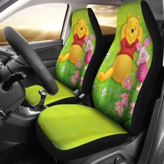 Discover Winnie The Pooh Car Seat Cover Universal Fit