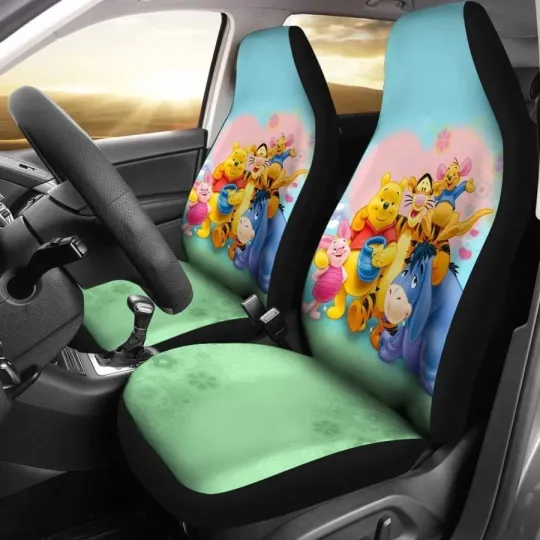 Discover Pooth And Friends Winnie The Pooh Car Seat Covers Universal Fit