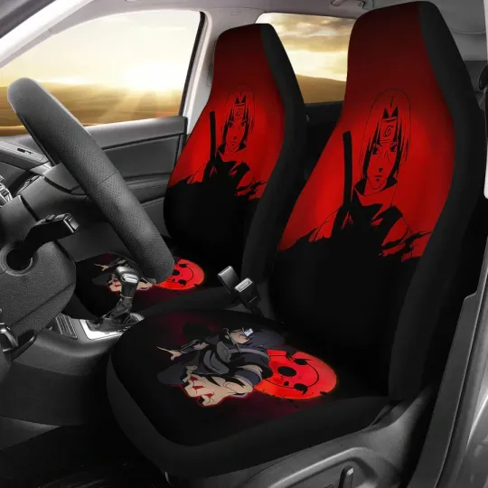 Itachi Anime Car Seat Cover for Narutoo Vehicle Seat Protector