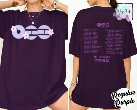 Discover BTS World Tour 2026 Arirang T-Shirt, Kpop Army Concert Outfits Tee