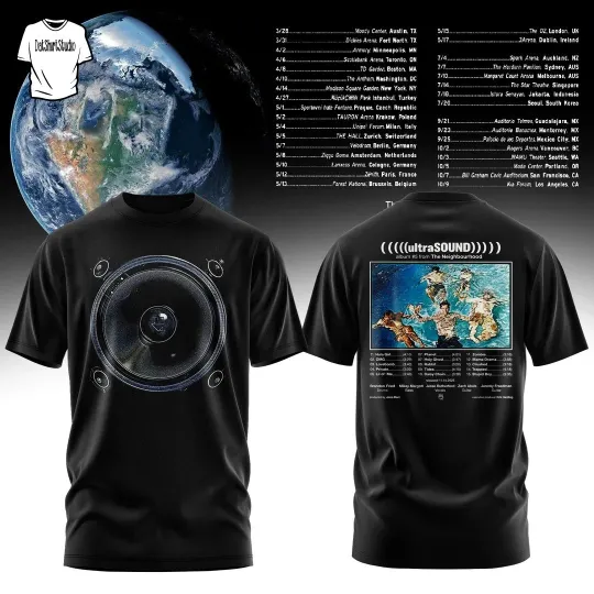 Discover The Neighbourhood The Wourld Tour 2026 Special Edition T-Shirt