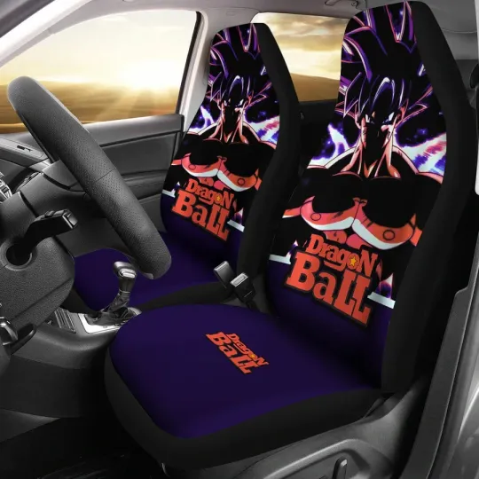 Dragon Ball Z Goku Super Saiyan Car Seat Covers