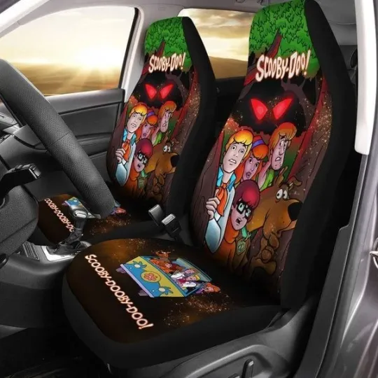 Discover Mystery Machine Van Scooby-Doo Car Seat Covers Perfect