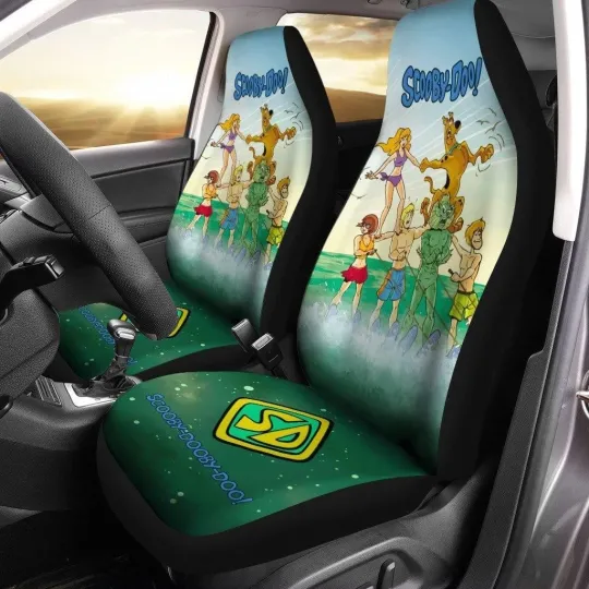 Discover Surfing Scooby-Doo Car Seat Covers