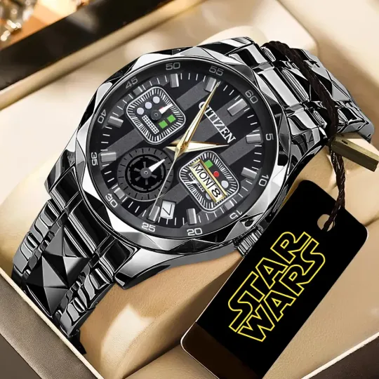 Discover Star Wars x Darth Alloy Luxury Quartz Watch