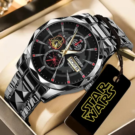 Discover Star Wars x Darth Alloy Luxury Quartz Watch