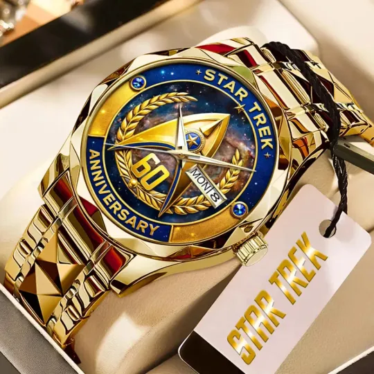 Discover Star Tr e k 60th Anniversary 2026 Alloy Luxury Quartz Watch