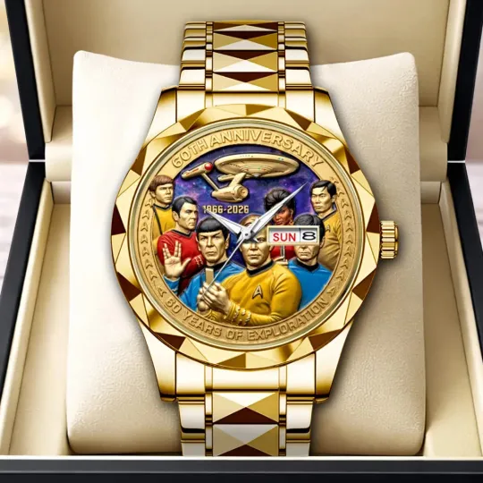Discover Star T r ek 60th Anniversary Alloy Luxury Quartz Watch