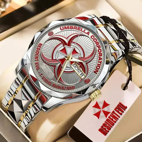 Discover Resident Evil 30th Anniversary Alloy Luxury Quartz Watch