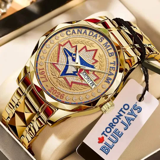 Discover Blue Jays 50th Seasons Alloy Luxury Quartz Watch