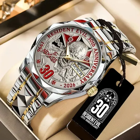 Discover Resident Evil Requiem Alloy Luxury Quartz Watch