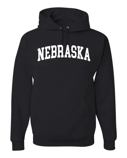 Discover Nebraska College Style Unisex Hoodie