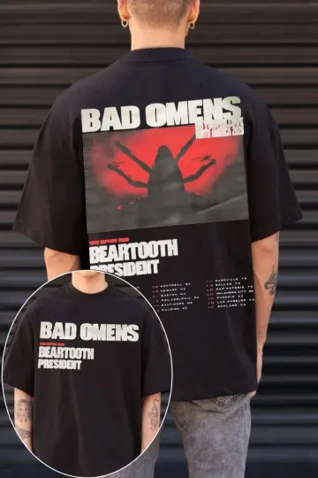 Discover Bad Omen Do You Feel Love 2026 Tour 2 side T Shirt VK10958