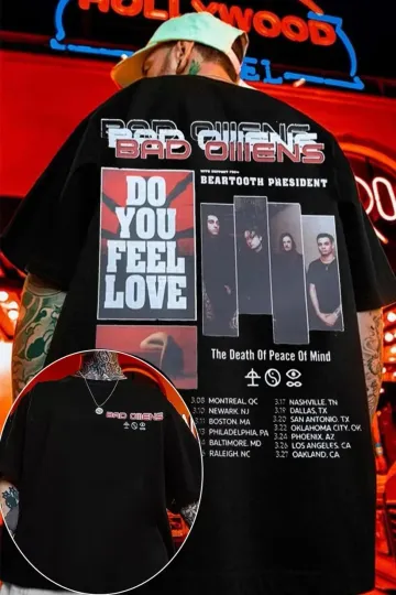 Discover Bad Omen Do You Feel Love 2026 Tour 2 side T Shirt S-5XL VK10957