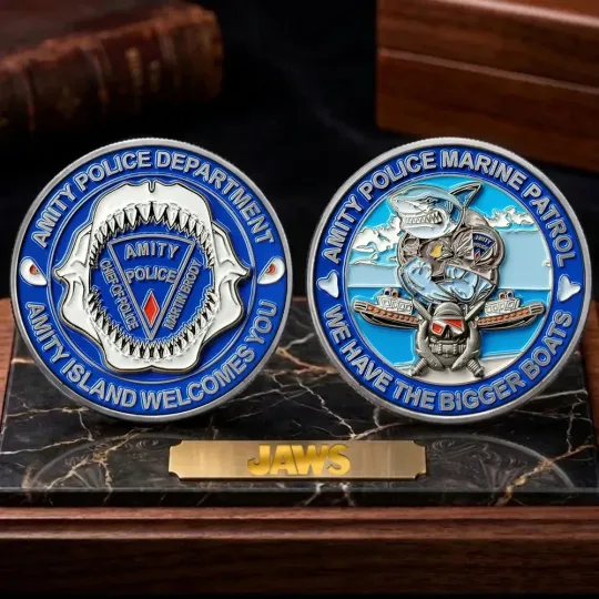 Discover Jaws 50th Anniversary Commemorative Coin