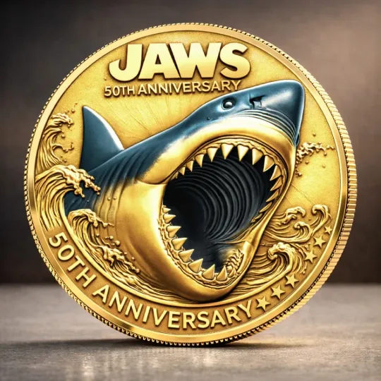 Discover Jaws 50th Anniversary Commemorative Coin