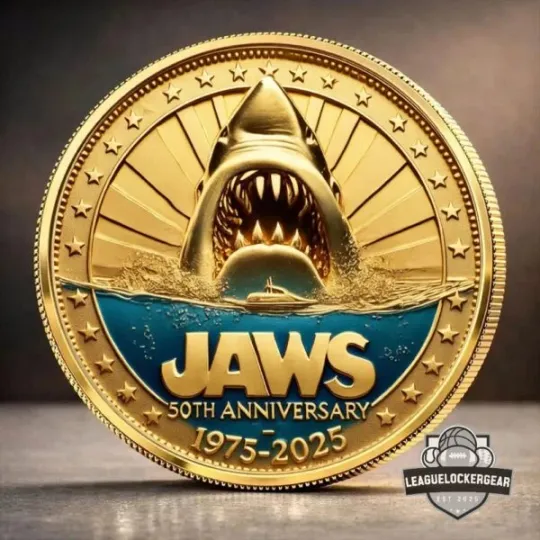 Jaws 50th Anniversary 1975-2025 Commemorative Coin