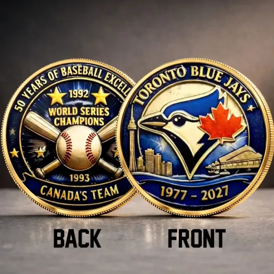 Discover Blue Jays 50th Anniversary Commemorative Coin