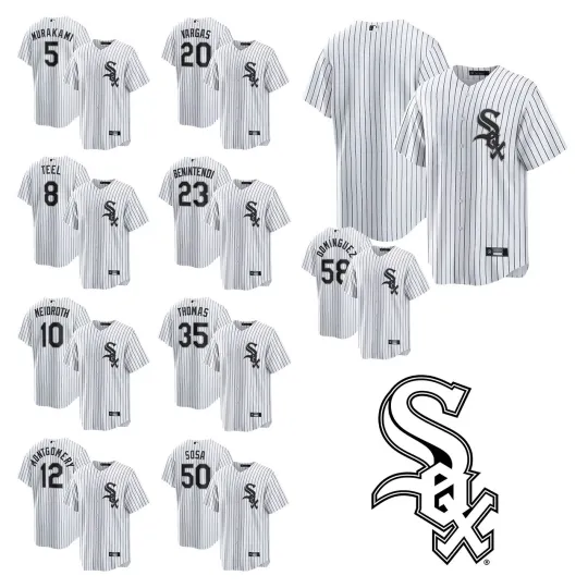 Discover Men's/Youth White Soxx White Home Replica Printed Jersey