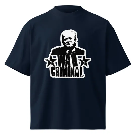 Discover Trump is a War Criminal T-Shirt Anti-MAGA