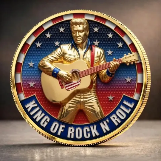 Discover Presley Commemorative Coin