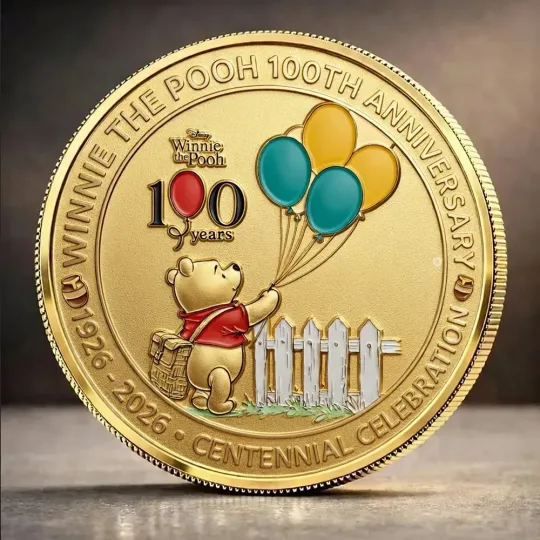 Discover Pooh 100th Anniversary Commemorative Coin