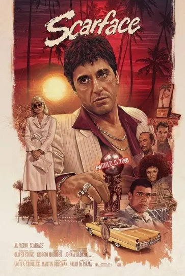 Scarface (1983) Movie Poster
