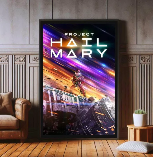 Discover Project Hail Mary Movie Poster, High Quality Print, 2026 Popular Poster