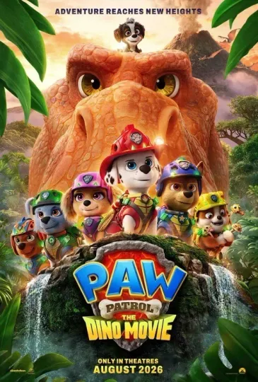 Discover PAW Patrol The Dino Movie 2026 Poster Wall Art