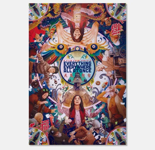 Discover Everything Everywhere All At Once Movie Poster Art Print