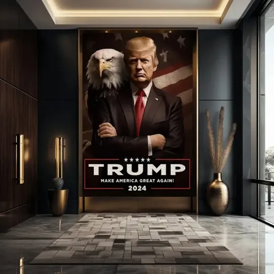 Discover Make America Great Again Donald Trump 2024 Poster