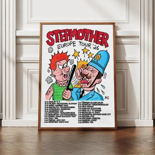 Discover Stemother Europe Tour 2026 Poster