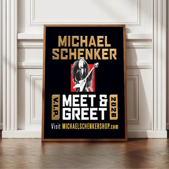 Discover Michael Schenker 2026 EU V.I.P. MEET & GREET Tour Poster1