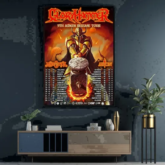 Discover GIGANTIC Announce 5th Album Release Tour  October - November 2026 Poster