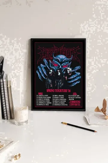 Discover HERAKLEION Spring Tour 2026 Poster